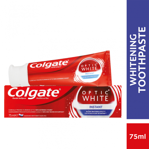 colgate optic white 75ml