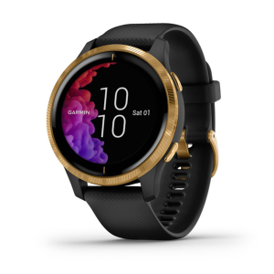 Garmin Venu® Black with Gold Hardware