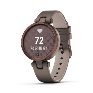 Garmin Lily Classic Edition - Dark Bronze Bezel & Paloma Italian Leather