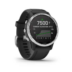 Garmin Fēnix 6S Solar -Silver w/Black Band