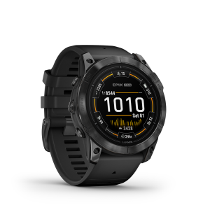 Garmin epix Pro (Gen 2) 51 mm - Slate Grey with black silicone band