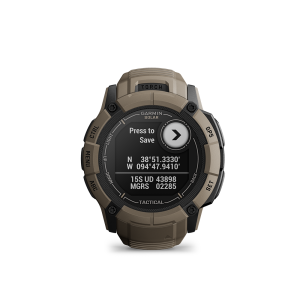 Garmin Instinct 2X Solar - Tactical Edition, Coyote Tan