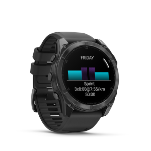 Garmin fēnix 8 – 51 mm, AMOLED Slate Grey with Black Silicone Band