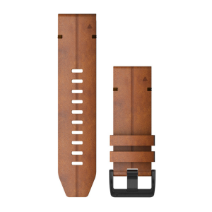 Garmin QuickFit® 26mm Chestnut Leather Watch Band