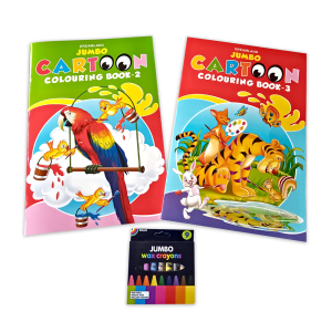 Educat Jumbo Cartoon Book Set 1