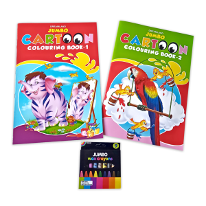 Educat Jumbo Cartoon Book Set 2