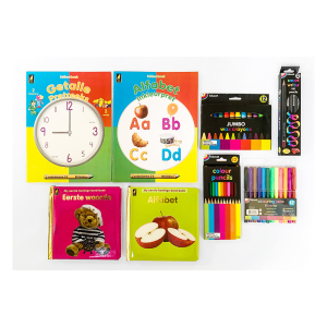 Educat Afrikaans Pre school Pack 1 with stationery