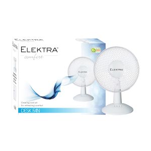 Elektra Comfort Desk Fan 12"