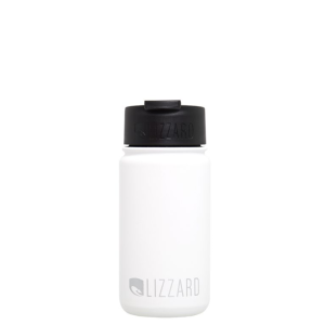 Lizzard - 415ml Flask - White