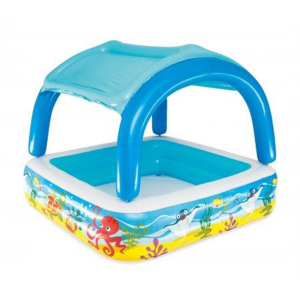 Bestway 1.40m x 1.40m x 1.14m Canopy Play Pool