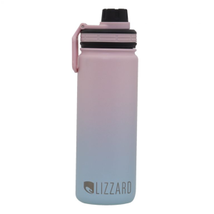 Lizzard - 530ml Flask - Pink Blue Ombre