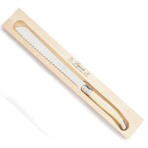 André Verdier Bread Knife - Ivory (wooden box)