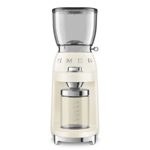 Smeg Cream Retro Style Coffee Grinder - CGF01CREU