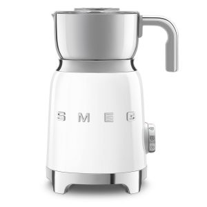 Smeg White Retro Style Milk Frother - MFF01WHEU