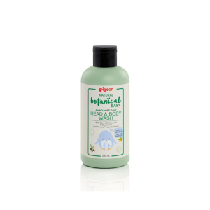 PIGEON NATURAL BOTANICAL BABY HEAD & BODY WASH 200ML 