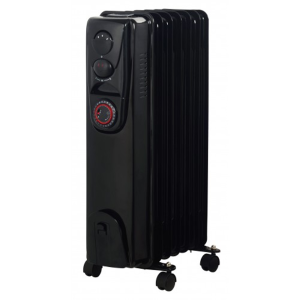 Alva 7 Fins 1500W Oil Filled Heater – With Timer