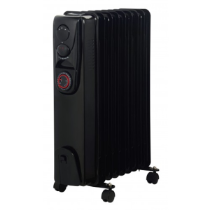 Alva 9 Fins 2000W Oil Filled Heater – With Timer