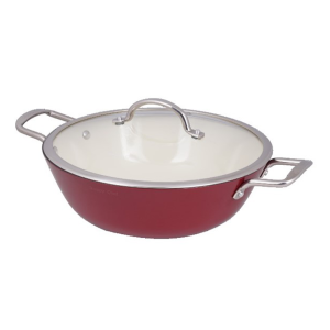 Snappy Chef 30cm Superlight Cast Iron Round Casserole