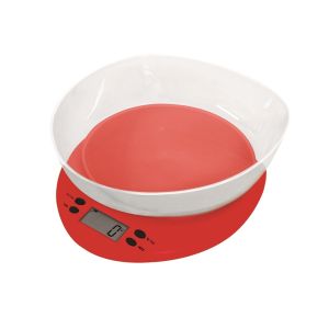 Casa Kitchen Scale Plastic - Fresco Red