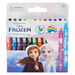 Frozen 12 Wax Crayons Multi