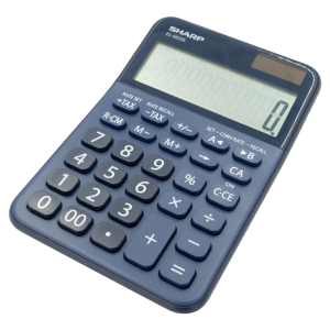 Sharp EL-M335B-BL 10-Digit Calculator - Blue