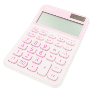 Sharp EL-M335B-BL 10-Digit Calculator - Pink