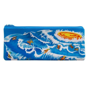 Lizzard - Fernando Mens single zip pencil case - blue