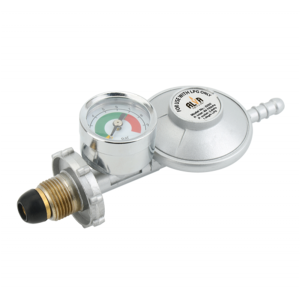 Alva Bullnose Regulator With Pressure Gauge