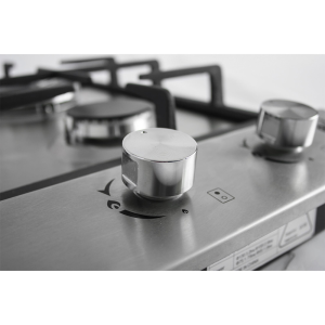 ALVA - 60CM 4-BURNER GAS HOB - STAINLESS STEEL