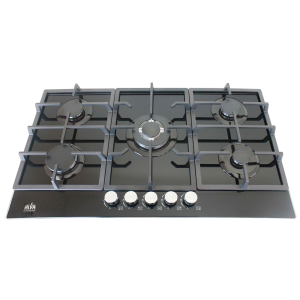 ALVA - 90cm 5-BURNER GAS HOB - GLASS TOP