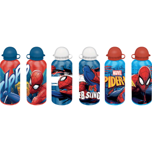 ALUMINUM 500ML BOTTLE SPIDERMAN