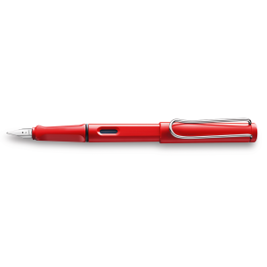 Lamy safari fountain pen red