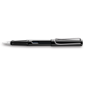 Lamy safari fountain pen shiny black