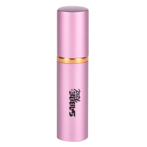 SABRE Lipstick Pepper Spray Pink - Small Clam