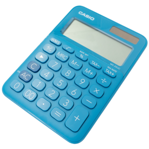 Casio MS-20UC - Desktop calculator 12 Digit - Blue