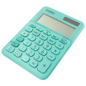 Casio MS-20UC - Desktop calculator 12 Digit - Green