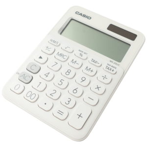 Casio MS-20UC - Desktop calculator 12 Digit - White 