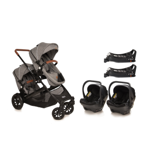 The EliteX2 6in1 Twin Travel System Lunar Grey