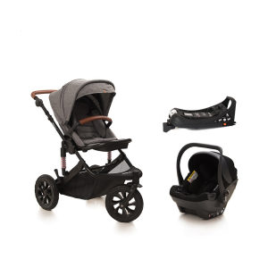 Noola Sprint 4in1 Travel System with ISOFIX Lunar Grey