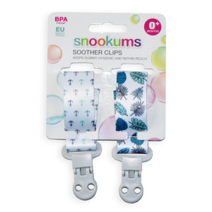 Snookums Soother Clip - Boy