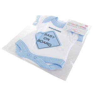 BABY ON BOARD BABYGROW - BLUE