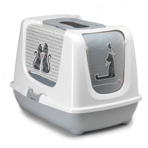 Moderna Trendy Cat - Cats In Love Litter Box