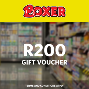 R200 Boxer Gift Card Voucher