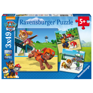 3X49Pc Puzzle-Paw Patrol  Team On 4 Paws