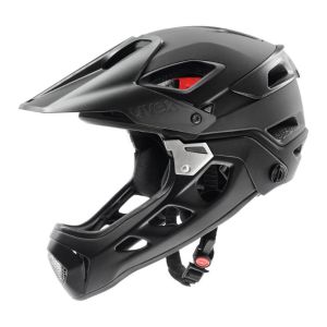 uvex Jakkyl hde Cycling Helmet - Black/Silver - Size 52-57