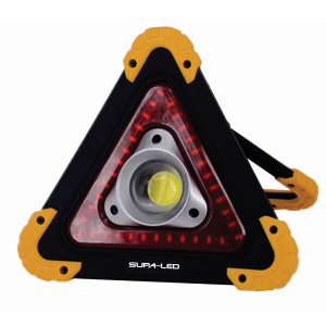 SUPALED 500L ADJUSTABLE TRIANGLE  WORKLIGHT - 4x AA