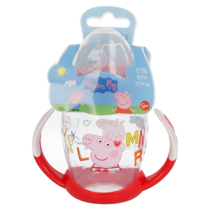 PEPPA PIG TODDLER SILICONE FNCY TRAINING MUG 270ML