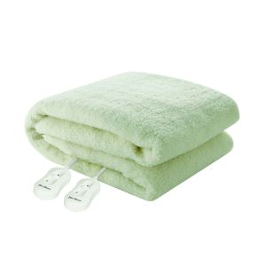 Pure Pleasure Queen Fullfit Sherpa Fleece Electric Blanket