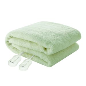 Pure Pleasure King Fullfit Sherpa Fleece Electric Blanket