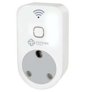 Connex Connect Smart Technology Wi-Fi 3 Pin Wall Plug
